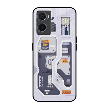 Tech Savvy Oppo A36 Glass Back Cover Online