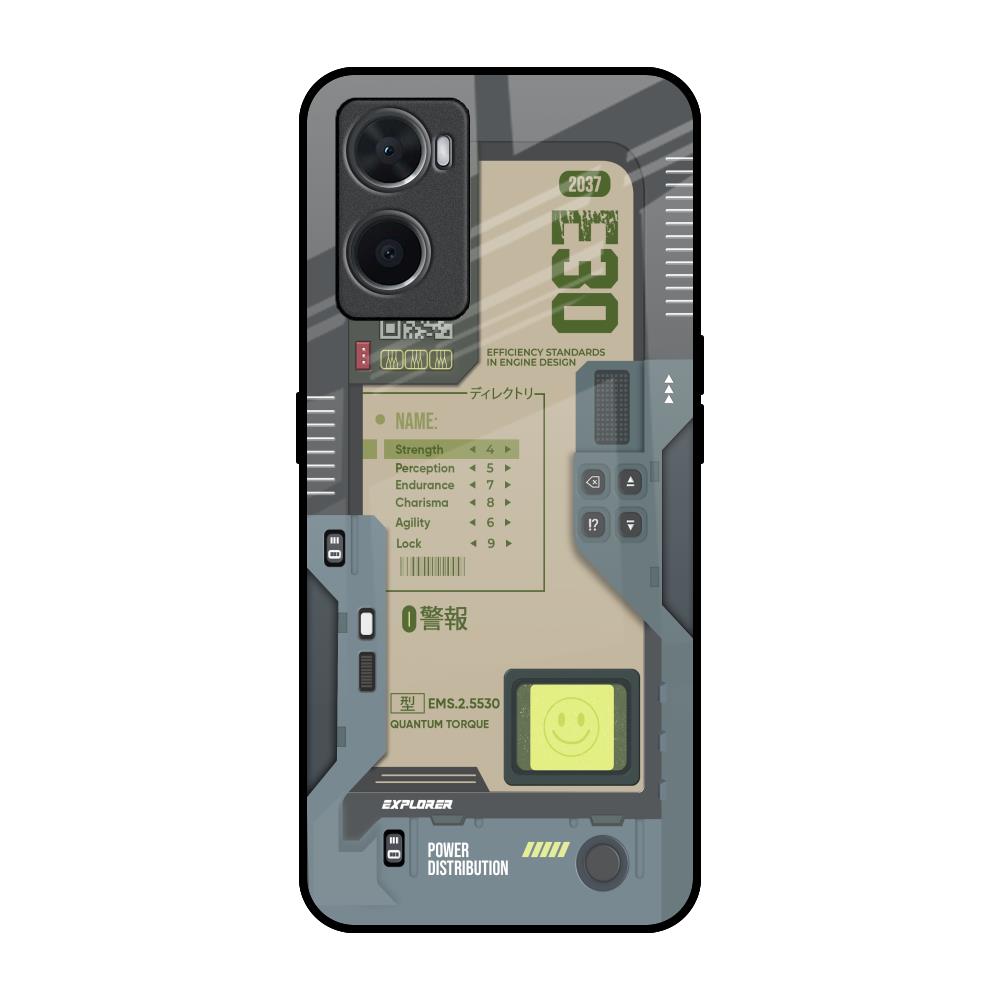 Art Station Oppo A36 Glass Back Cover Online