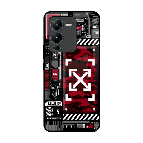 Technology Art Vivo V25 Pro Glass Back Cover Online