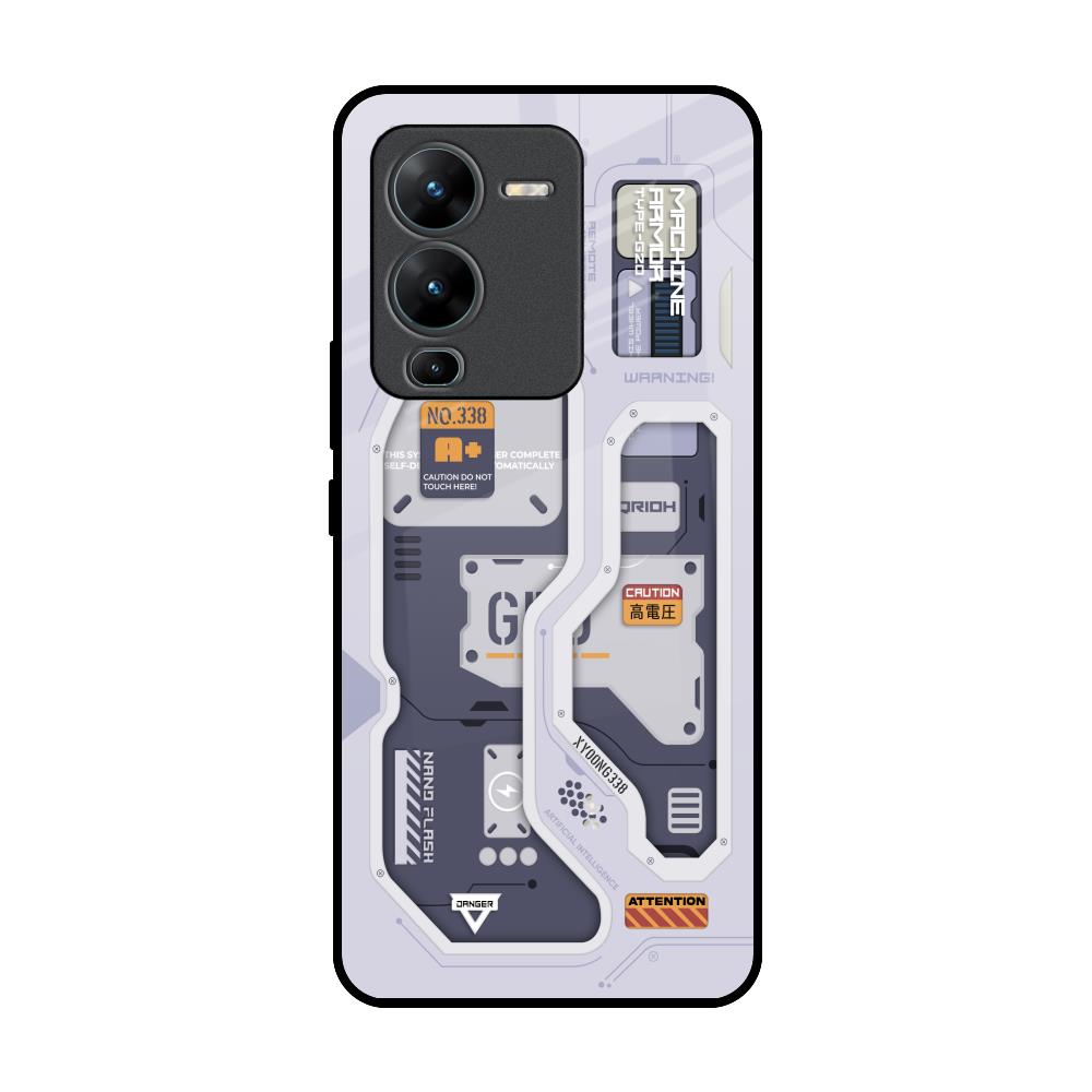 Tech Savvy Vivo V25 Pro Glass Back Cover Online