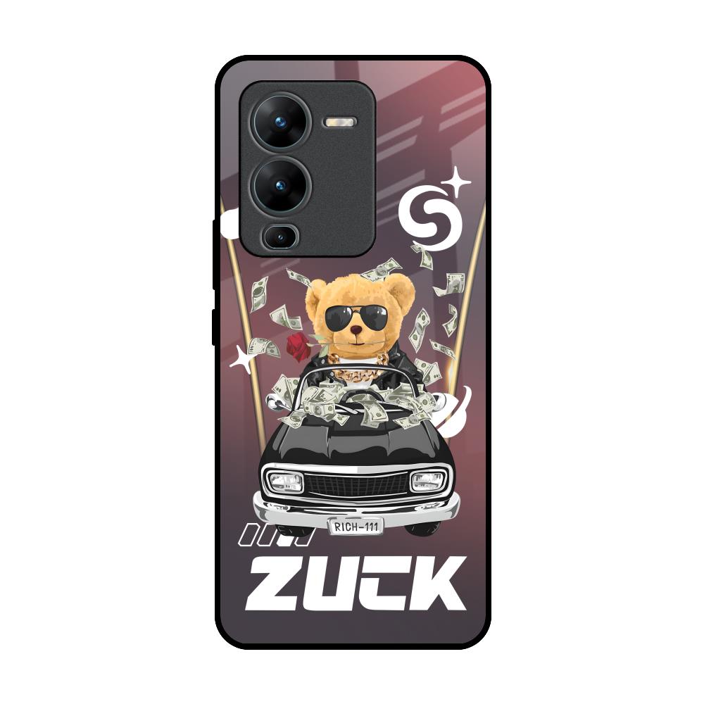 Money Madness Vivo V25 Pro Glass Back Cover Online