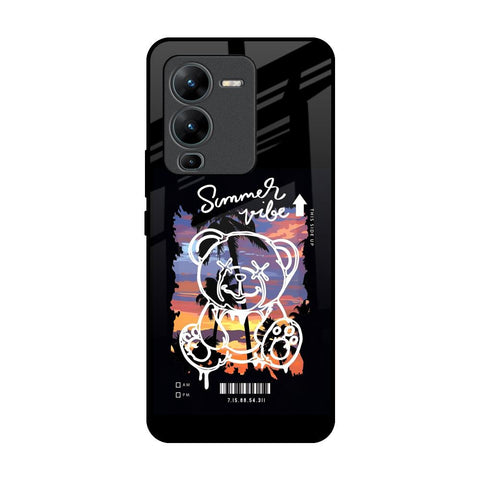 Summer Vibe Vivo V25 Pro Glass Back Cover Online