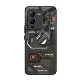 Tech Aesthetics Vivo V25 Pro Glass Back Cover Online