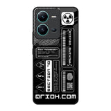 Futuristic Art Vivo V25 Glass Back Cover Online