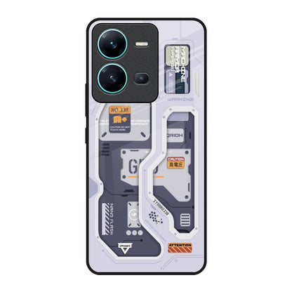 Tech Savvy Vivo V25 Glass Back Cover Online