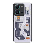 Tech Savvy Vivo V25 Glass Back Cover Online