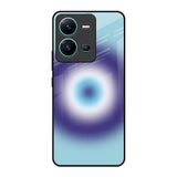 Evil Eye Art Vivo V25 Glass Back Cover Online