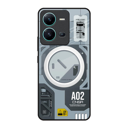 Modern Technology Vivo V25 Glass Back Cover Online
