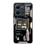 Exposed Parts Vivo V25 Glass Back Cover Online