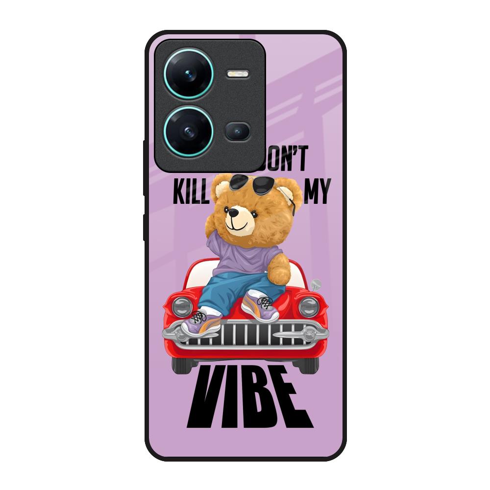Don't Kill My Vibe Vivo V25 Glass Back Cover Online