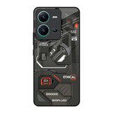 Tech Aesthetics Vivo V25 Glass Back Cover Online