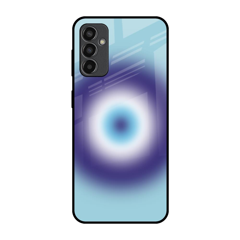 Evil Eye Art Samsung Galaxy M13 Glass Back Cover Online