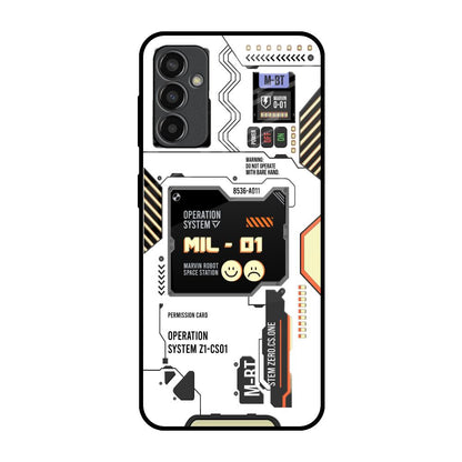 Tech Display Samsung Galaxy M13 Glass Back Cover Online