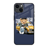 Adventurous Bear iPhone 14 Glass Back Cover Online