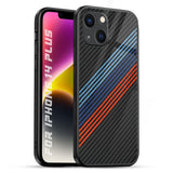Carbon Inspired iPhone 14 Plus Glass Back Cover Online
