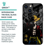 Dark Luffy Glass Case for iPhone 14 Plus