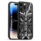 Monochrome Magic iPhone 14 Pro Glass Back Cover Online