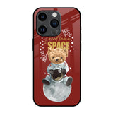 Astronaut Bear iPhone 14 Pro Glass Back Cover Online