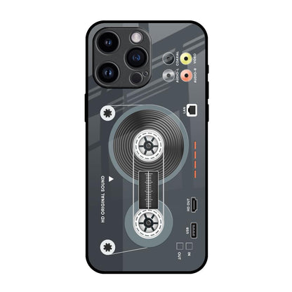 Retro Recorder iPhone 14 Pro Max Glass Back Cover Online