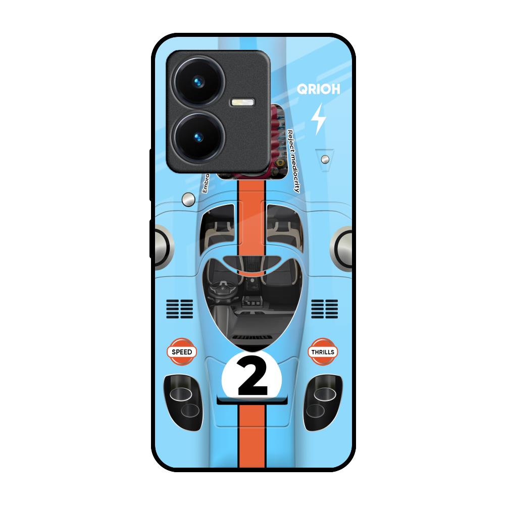 Race Laboratory Vivo Y22 Glass Back Cover Online
