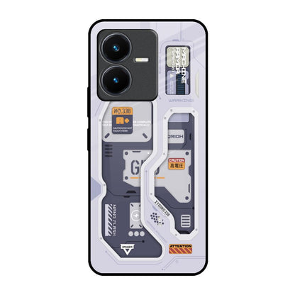Tech Savvy Vivo Y22 Glass Back Cover Online