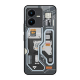 Retro Futuristic Vivo Y22 Glass Back Cover Online