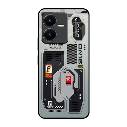 Techno Vibes Vivo Y22 Glass Back Cover Online