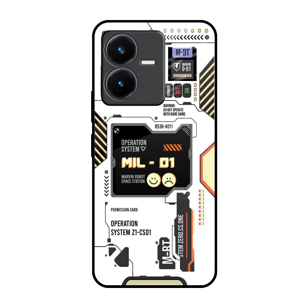 Tech Display Vivo Y22 Glass Back Cover Online