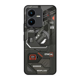 Tech Aesthetics Vivo Y22 Glass Back Cover Online
