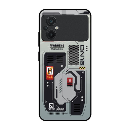 Techno Vibes Poco M5 Glass Back Cover Online