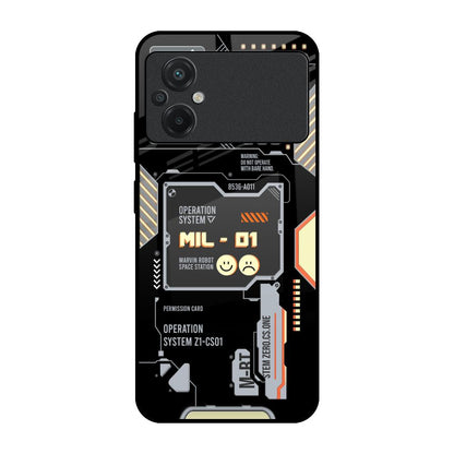 Exposed Parts Poco M5 Glass Back Cover Online