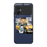 Adventurous Bear Poco M5 Glass Back Cover Online