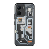 Retro Futuristic Vivo Y16 Glass Back Cover Online