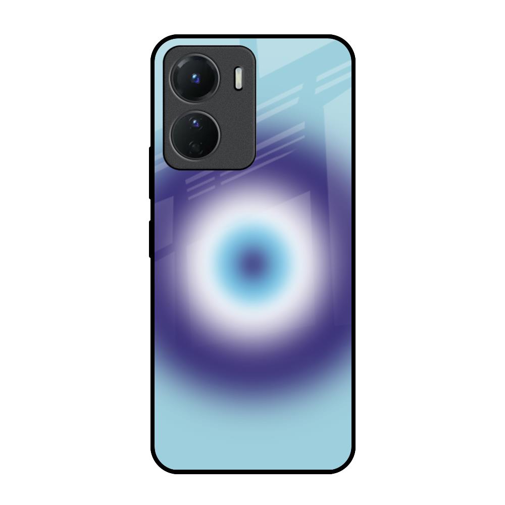 Evil Eye Art Vivo Y16 Glass Back Cover Online