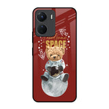 Astronaut Bear Vivo Y16 Glass Back Cover Online