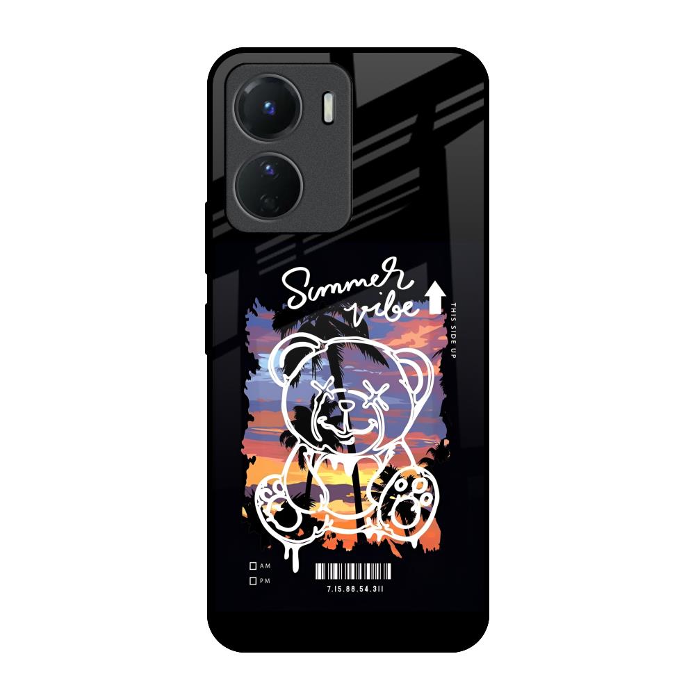 Summer Vibe Vivo Y16 Glass Back Cover Online