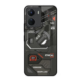 Tech Aesthetics Vivo Y16 Glass Back Cover Online