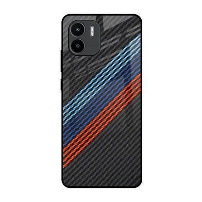 Carbon Inspired Redmi A1 Glass Back Cover Online