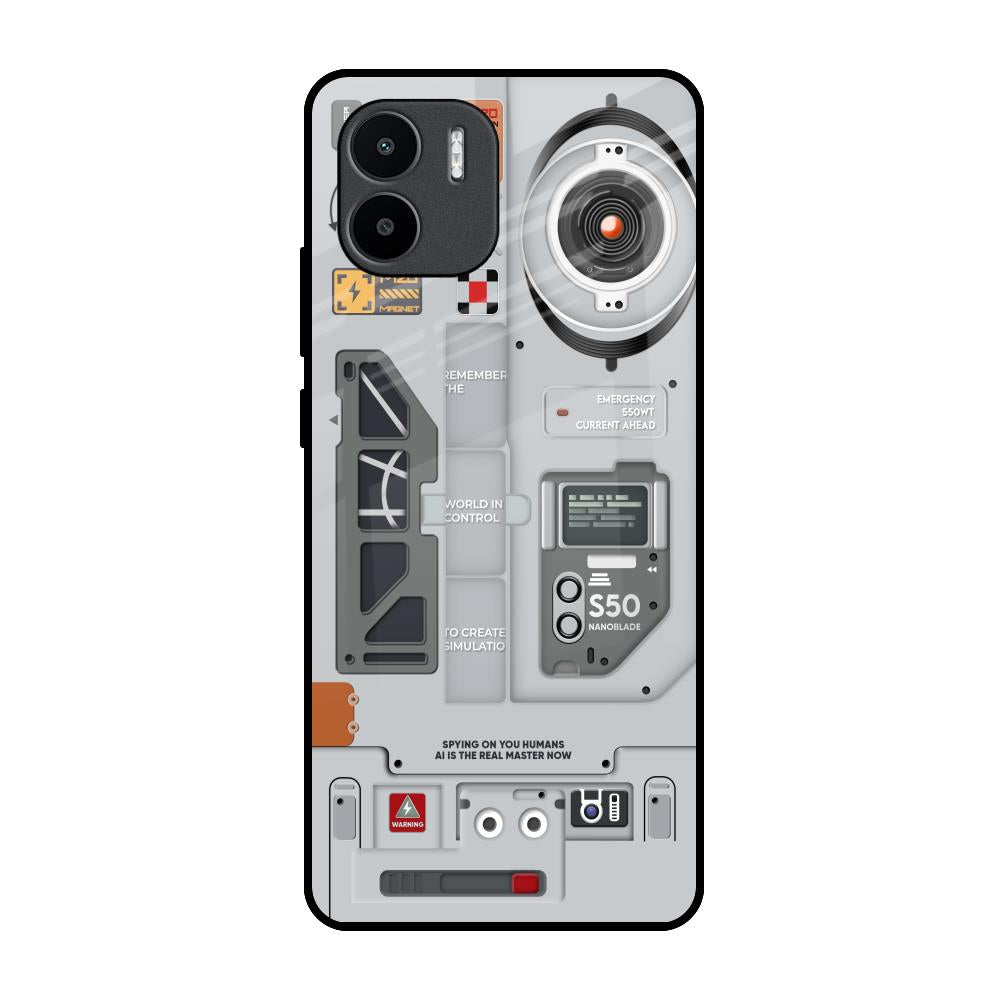 Plasma Shield Redmi A1 Glass Back Cover Online