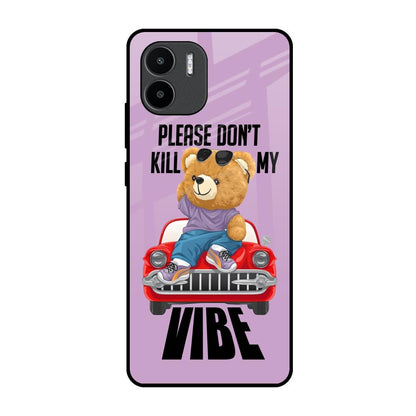 Don't Kill My Vibe Redmi A1 Glass Back Cover Online