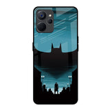 Cyan Bat Realme 9i 5G Glass Back Cover Online
