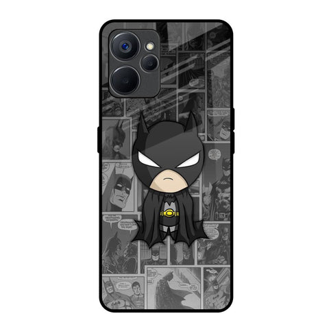 Cartoon Art Realme 9i 5G Glass Back Cover Online