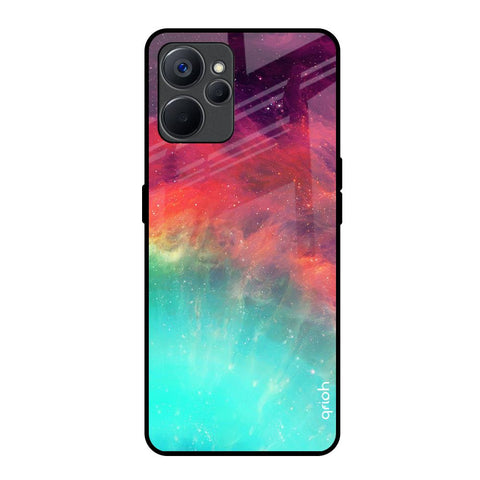 Colorful Aura Realme 9i 5G Glass Back Cover Online