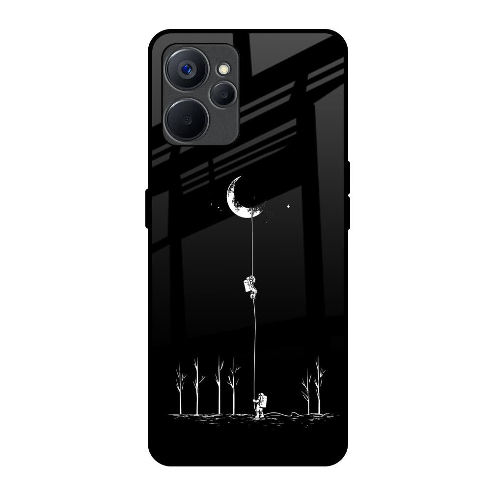 Catch the Moon Realme 9i 5G Glass Back Cover Online