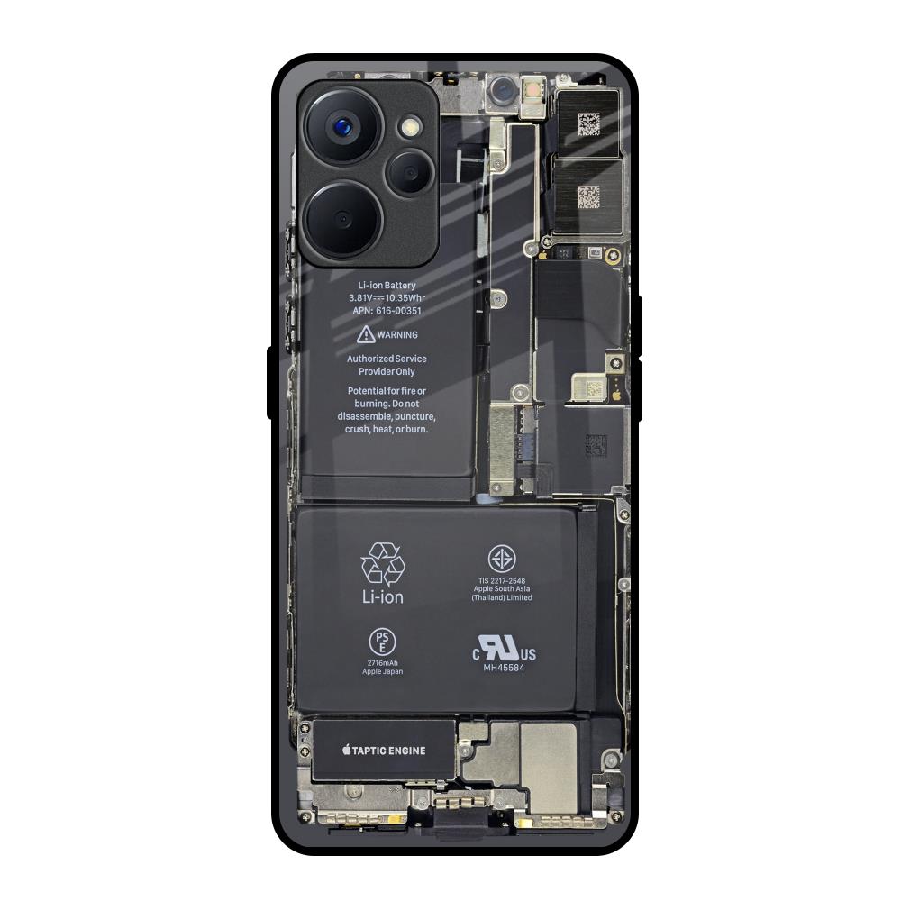 Skeleton Inside Realme 9i 5G Glass Back Cover Online
