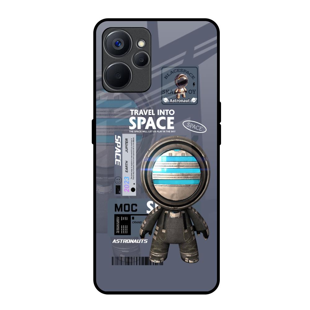 Space Travel Realme 9i 5G Glass Back Cover Online