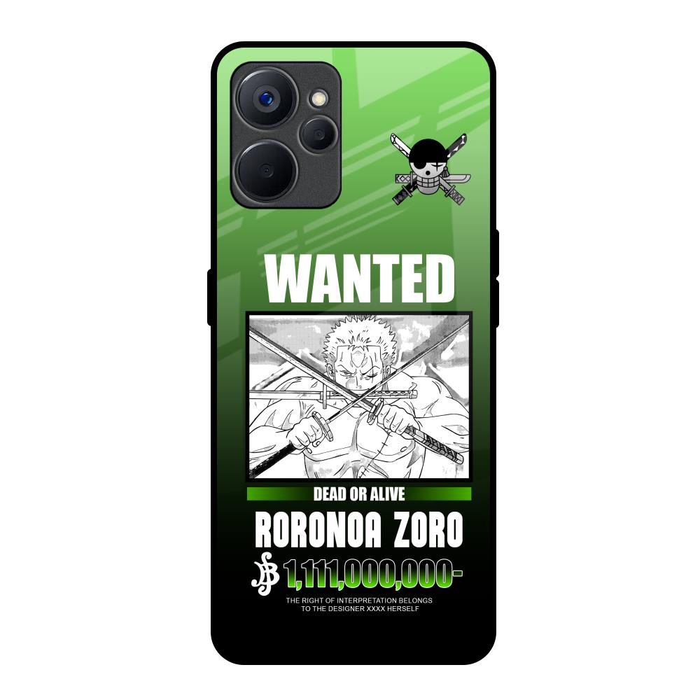 Zoro Wanted Realme 9i 5G Glass Back Cover Online