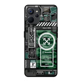 Green Camo Circuit Realme 9i 5G Glass Back Cover Online