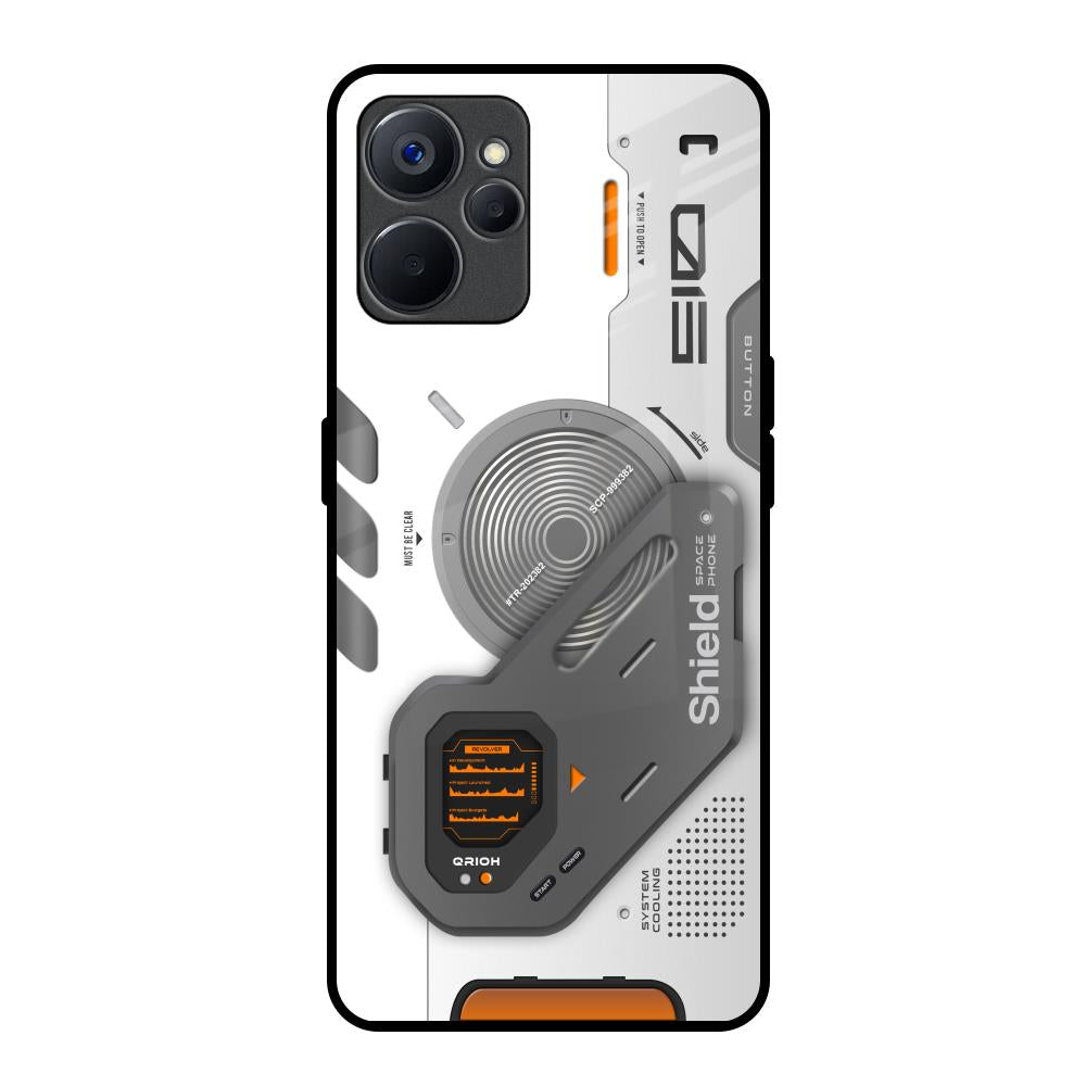 Liberty Cyber Realme 9i 5G Glass Back Cover Online