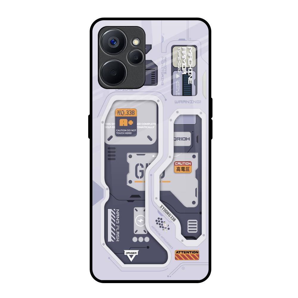 Tech Savvy Realme 9i 5G Glass Back Cover Online